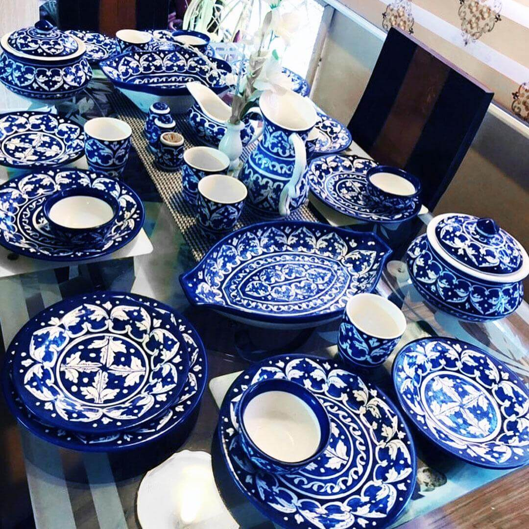 Blue Pottery