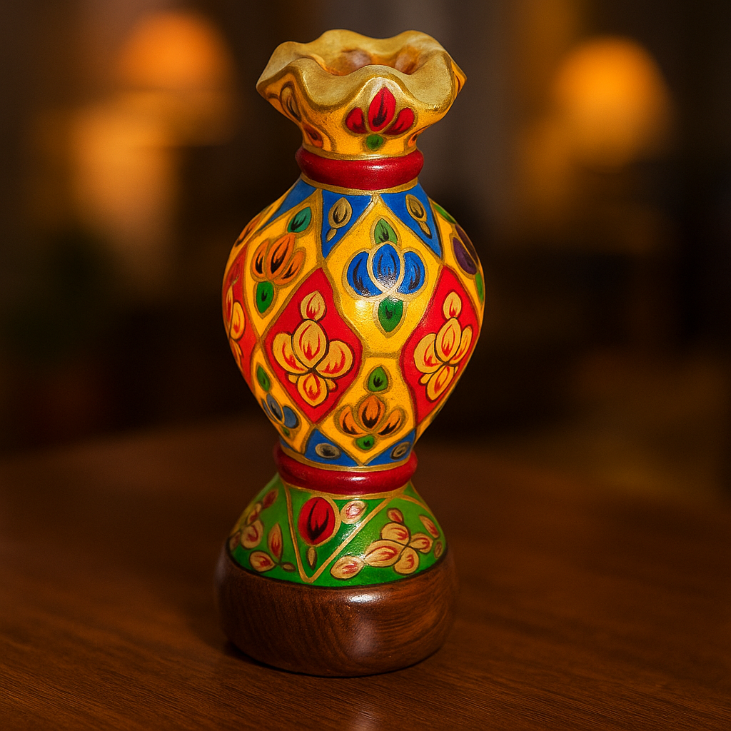 Royal Multicolor Camel Skin Lamp